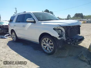 2018 Ford Expedition Limited with VIN 1FMJU1KT1JEA70953, listed as a IAAI auction lot 41814924 with 72,900 mi miles. Bid and sale history available at carsss.com. Image 1.