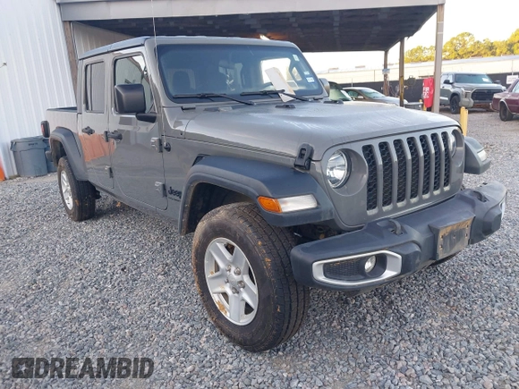 2023 Jeep Gladiator Sport S с VIN 1C6HJTAG0PL534130, выставлен на аукционе IAAI как лот 42842561 с пробегом 60 635 миль миль и . История ставок и продаж доступна на DreamBid. Изображение 1.
