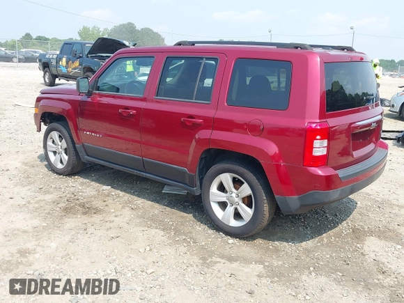2016 Jeep Patriot Latitude with VIN 1C4NJPFB6GD603624, listed as a IAAI auction lot 42411731 with 187,485 mi miles and . Bid and sale history available at DreamBid. Image 3.