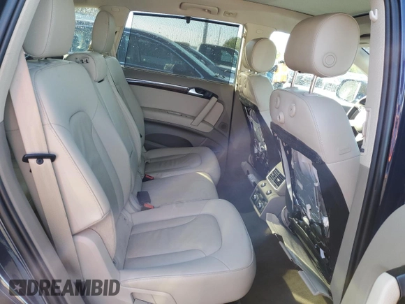 2013 Audi Q7 3.0L TDI Premium Plus with VIN WA1LMAFEXDD014975, listed as a Copart auction lot 83633844 with 51,047 mi miles and Salvage Title. Bid and sale history available at carsss.com. Image 11.