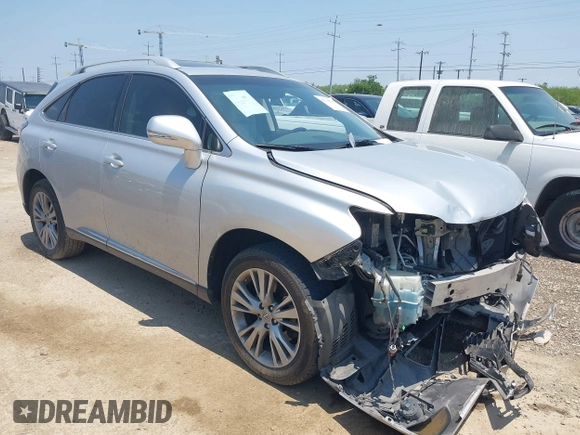 2013 Lexus RX 350 with VIN 2T2BK1BA8DC216328, listed as a IAAI auction lot 42318787 with 102,912 mi miles and . Bid and sale history available at DreamBid. Image 1.