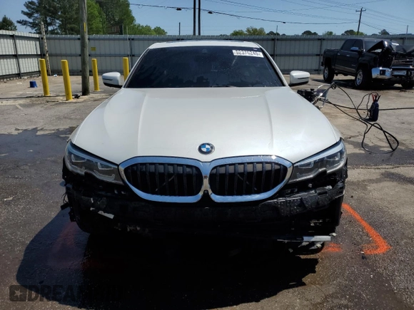 2021 BMW 3 Series 330i xDrive with VIN 3MW5R7J01M8B48136, listed as a Copart auction lot 52376245 with 47,411 mi miles and Salvage Title. Bid and sale history available at carsss.com. Image 5.