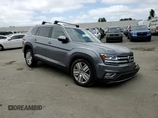 2018 Volkswagen Atlas SEL Premium with VIN 1V2NR2CA7JC576047, listed as a Copart auction lot 55309005 with 137,472 mi miles and Salvage title. Bid and sale history available at DreamBid. Image 14.