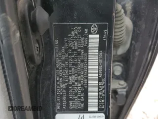 2012 Toyota Camry L with VIN 4T4BF1FK6CR249035, listed as a Copart auction lot 47352475 with 145,541 mi miles and Salvage Title. Bid and sale history available at carsss.com. Image 15.