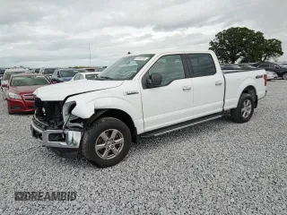 2019 Ford F-150 XL with VIN 1FTFW1E4XKFA16846, listed as a Copart auction lot 61345795 with 128,587 mi miles and Salvage title. Bid and sale history available at DreamBid. Image 1.