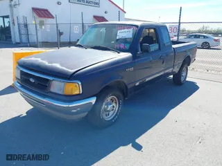 1996 Ford Ranger XL with VIN 1FTCR14U0TPB14713, listed as a IAAI auction lot 41836406 with 154,134 mi miles. Bid and sale history available at carsss.com. Image 2.
