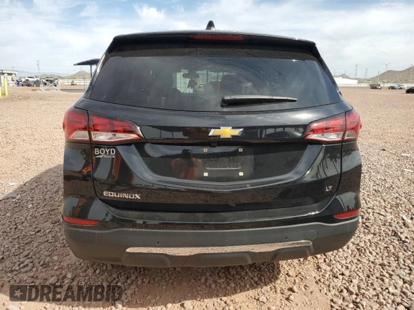 2022 Chevrolet Equinox LT with VIN 3GNAXKEV3NL113961, listed as a Copart auction lot 50740045 with 49,555 mi miles and Salvage Title. Bid and sale history available at DreamBid. Image 6.