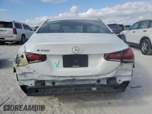2019 Mercedes-Benz A 220 with VIN WDD3G4EB7KW006605, listed as a Copart auction lot 77336554 with 100,834 mi miles and Salvage Title. Bid and sale history available at DreamBid. Image 6.