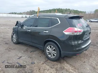 2015 Nissan Rogue SV with VIN KNMAT2MT2FP544690, listed as a IAAI auction lot 41554644 with 204,831 mi miles and . Bid and sale history available at carsss.com. Image 3.