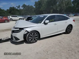 2023 Honda Civic EX with VIN 2HGFE1F75PH314756, listed as a Copart auction lot 61453075 with 30,097 mi miles and Salvage title. Bid and sale history available at DreamBid. Image 1.
