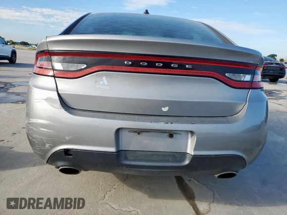 2015 Dodge Dart SXT with VIN 1C3CDFBB2FD181563, listed as a Copart auction lot 62579045 with 217,211 mi miles and Clean title. Bid and sale history available at DreamBid. Image 6.