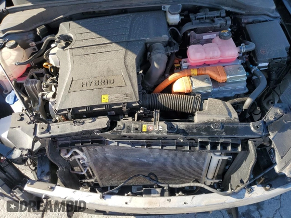 2021 Hyundai Ioniq Blue with VIN KMHC65LC2MU255550, listed as a Copart auction lot 49735265 with 81,756 mi miles and Salvage title. Bid and sale history available at DreamBid. Image 11.