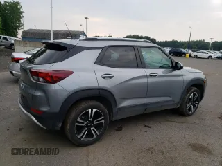 2023 Chevrolet TrailBlazer LT with VIN KL79MRSL4PB180361, listed as a Copart auction lot 62287424 with 14,620 mi miles and Salvage Title. Bid and sale history available at DreamBid. Image 3.