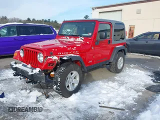 2005 Jeep Wrangler Rubicon with VIN 1J4FA69S25P316085, listed as a IAAI auction lot 41503034 with 57,252 mi miles. Bid and sale history available at carsss.com. Image 2.