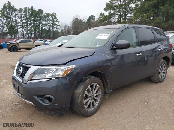 2013 Nissan Pathfinder Platinum with VIN 5N1AR2MN9DC629283, listed as a IAAI auction lot 41433891 with 253,609 mi miles. Bid and sale history available at carsss.com. Image 2.