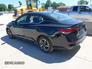 2024 Nissan Sentra SV with VIN 3N1AB8CV2RY315005, listed as a IAAI auction lot 42725881 with 36,271 mi miles and . Bid and sale history available at DreamBid. Image 3.