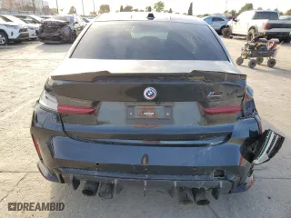 2023 BMW M3 Competition with VIN WBS33AY01PFN67560, listed as a Copart auction lot 47995125 with 22,399 mi miles and Salvage Title. Bid and sale history available at carsss.com. Image 7.