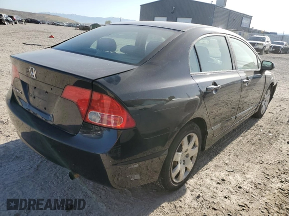 2008 Honda Civic LX z VIN 1HGFA16588L075606, wystawiony jako Copart lot #55765845 z przebiegiem 201 896 mil mil oraz Szkoda całkowita • Salvage title. Historia ofert i sprzedaży dostępna na DreamBid. Obrazek 3.