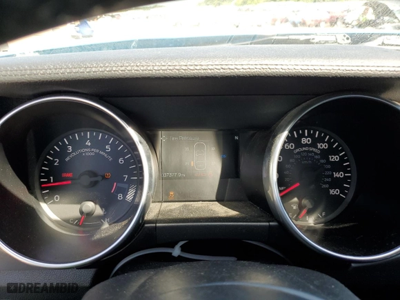 2019 Ford Mustang GT with VIN 1FA6P8CF7K5163079, listed as a Copart auction lot 56434434 with 37,377 mi miles and Salvage Title. Bid and sale history available at carsss.com. Image 9.