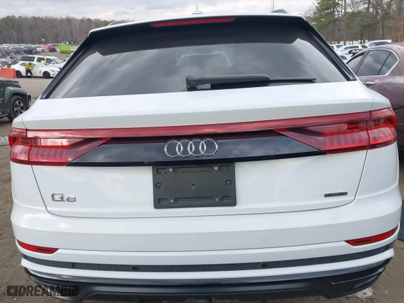 2021 Audi Q8 Prestige with VIN WA1FVAF13MD008507, listed as a IAAI auction lot 41725785 with 72,749 mi miles. Bid and sale history available at carsss.com. Image 15.
