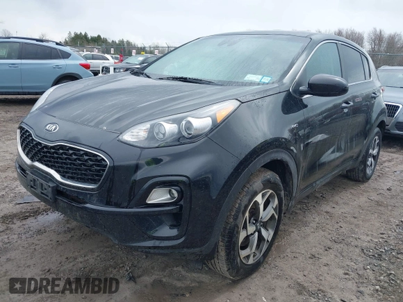 2020 Kia Sportage LX with VIN KNDPMCAC1L7662825, listed as a IAAI auction lot 42031280 with 123,595 mi miles and . Bid and sale history available at carsss.com. Image 18.