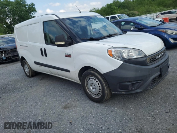 2019 Ram ProMaster City Cargo Tradesman z VIN ZFBHRFAB6K6M81516, wystawiony jako Copart lot #48754015 z przebiegiem 57 342 mil mil oraz Szkoda całkowita • Salvage title. Historia ofert i sprzedaży dostępna na DreamBid. Obrazek 4.