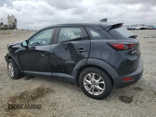 2020 Mazda CX-3 Sport with VIN JM1DKDB72L1475208, listed as a Copart auction lot 78158584 with 40,122 mi miles and Salvage Title. Bid and sale history available at carsss.com. Image 2.