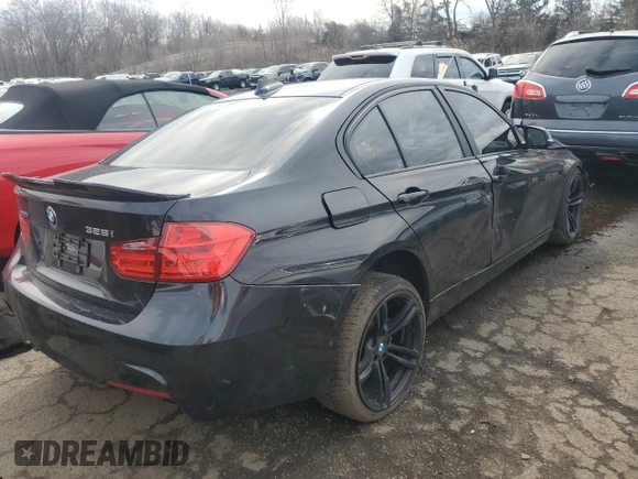 2014 BMW 3 Series 328i xDrive with VIN WBA3B5C51EP540626, listed as a Copart auction lot 50783245 with 98,257 mi miles and Salvage Title. Bid and sale history available at DreamBid. Image 3.