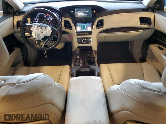 2014 Acura RLX Advance с VIN JH4KC1F96EC800303, выставлен на аукционе Copart как лот 79109624 с пробегом 167 868 миль миль и Списание • Salvage title. История ставок и продаж доступна на DreamBid. Изображение 8.