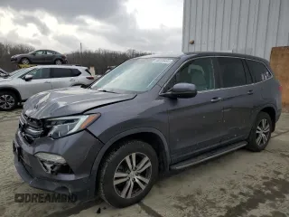 2017 Honda Pilot EX with VIN 5FNYF6H37HB069493, listed as a Copart auction lot 46139495 with 78,468 mi miles and Salvage Title. Bid and sale history available at DreamBid. Image 1.