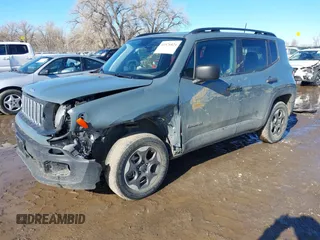 2018 Jeep Renegade Sport with VIN ZACCJBAHXJPG69723, listed as a IAAI auction lot 41576824 with 49,758 mi miles and . Bid and sale history available at DreamBid. Image 17.
