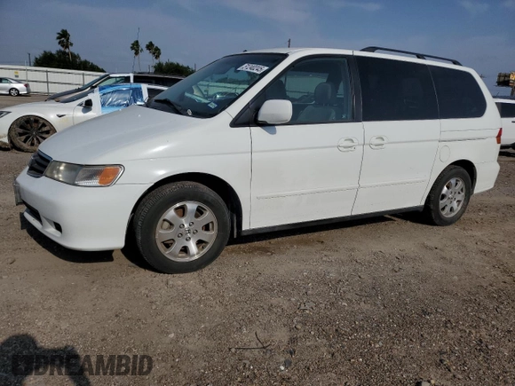 2003 Honda Odyssey EX z VIN 5FNRL18663B111901, wystawiony jako Copart lot #51240245 z przebiegiem 115 202 mil mil oraz Szkoda całkowita • Salvage title. Historia ofert i sprzedaży dostępna na DreamBid. Obrazek 1.