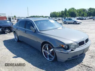 2003 BMW 7 Series 745Li with VIN WBAGN63453DR18970, listed as a IAAI auction lot 39461160 with Not Provided miles and . Bid and sale history available at carsss.com. Image 6.