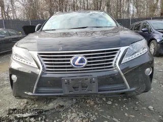 2013 Lexus RX 450h with VIN JTJBC1BA9D2450068, listed as a Copart auction lot 84311804 with 142,365 mi miles and Salvage Title. Bid and sale history available at DreamBid. Image 5.