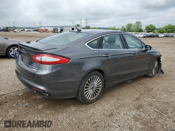 2016 Ford Fusion Titanium with VIN 3FA6P0K96GR317413, listed as a Copart auction lot 61256585 with 91,915 mi miles and Salvage title. Bid and sale history available at DreamBid. Image 3.