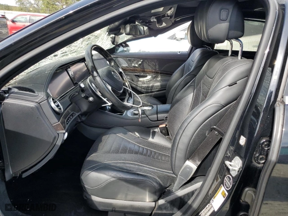 2015 Mercedes-Benz S-Class S 550 with VIN WDDUG8CBXFA156810, listed as a Copart auction lot 74266554 with 69,159 mi miles and Non Repairable. Bid and sale history available at carsss.com. Image 7.