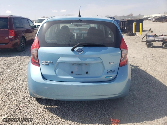 2014 Nissan Versa Note SV with VIN 3N1CE2CP4EL371260, listed as a Copart auction lot 49145125 with 177,409 mi miles and Salvage Title. Bid and sale history available at carsss.com. Image 6.