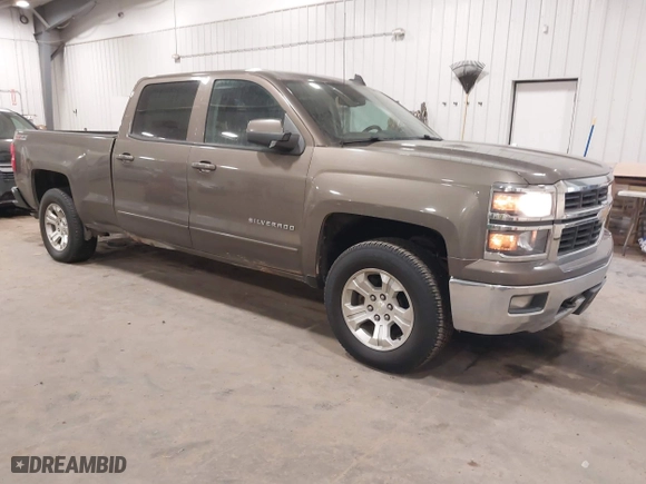 2015 Chevrolet Silverado 1500 LT with VIN 3GCUKREC5FG207488, listed as a IAAI auction lot 41472511 with 167,448 mi miles. Bid and sale history available at carsss.com. Image 1.