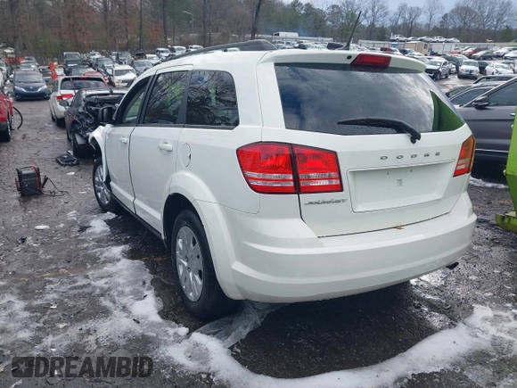 2018 Dodge Journey SE with VIN 3C4PDCAB1JT295988, listed as a IAAI auction lot 41226385 with 106,639 mi miles. Bid and sale history available at carsss.com. Image 3.