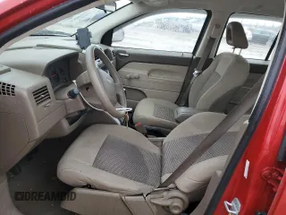2008 Jeep Compass Sport with VIN 1J8FT47W48D501120, listed as a Copart auction lot 43440675 with 70,528 mi miles and Salvage Title. Bid and sale history available at carsss.com. Image 7.