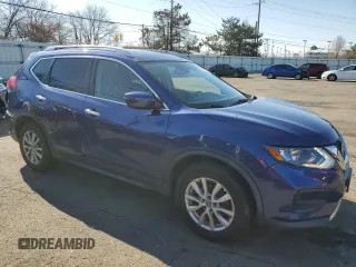 2019 Nissan Rogue SV with VIN KNMAT2MT3KP511594, listed as a Copart auction lot 50556355 with 110,924 mi miles and Salvage Title. Bid and sale history available at DreamBid. Image 4.
