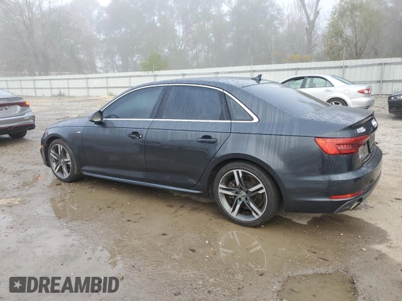 2017 Audi A4 Premium Plus with VIN WAULNAF49HN028342, listed as a Copart auction lot 84749944 with 66,932 mi miles and Salvage Title. Bid and sale history available at carsss.com. Image 2.