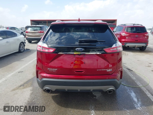 2019 Ford Edge Titanium with VIN 2FMPK4K95KBC76005, listed as a IAAI auction lot 41827772 with 39,476 mi miles. Bid and sale history available at carsss.com. Image 16.