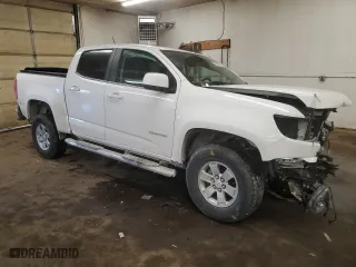 2020 Chevrolet Colorado 4WD Work Truck with VIN 1GCGTBENXL1242427, listed as a Copart auction lot 46434505 with 63,453 mi miles and Salvage Title. Bid and sale history available at carsss.com. Image 4.