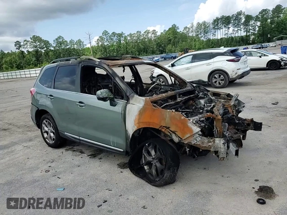 2016 Subaru Forester Touring with VIN JF2SJAXC9GH484940, listed as a Copart auction lot 59201495 with Not provided miles and Salvage title. Bid and sale history available at DreamBid. Image 14.