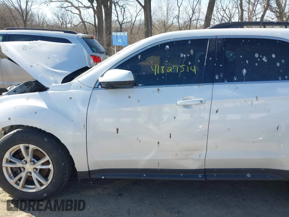2016 Chevrolet Equinox LT with VIN 2GNFLFEK9G6152561, listed as a IAAI auction lot 41827514 with 120,848 mi miles and . Bid and sale history available at carsss.com. Image 15.