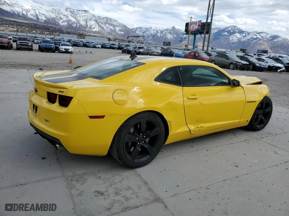 2010 Chevrolet Camaro 2SS with VIN 2G1FT1EW3A9135204, listed as a Copart auction lot 48469665 with 0 mi miles and Salvage Title. Bid and sale history available at carsss.com. Image 3.