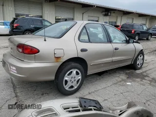 2002 Chevrolet Cavalier LS with VIN 1G1JF524127274732, listed as a Copart auction lot 67275434 with 0 mi miles and Salvage Title. Bid and sale history available at carsss.com. Image 3.