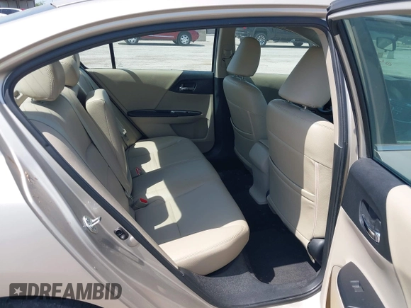 2016 Honda Accord Sedan LX with VIN 1HGCR2F37GA187338, listed as a IAAI auction lot 41989641 with 57,698 mi miles. Bid and sale history available at carsss.com. Image 8.