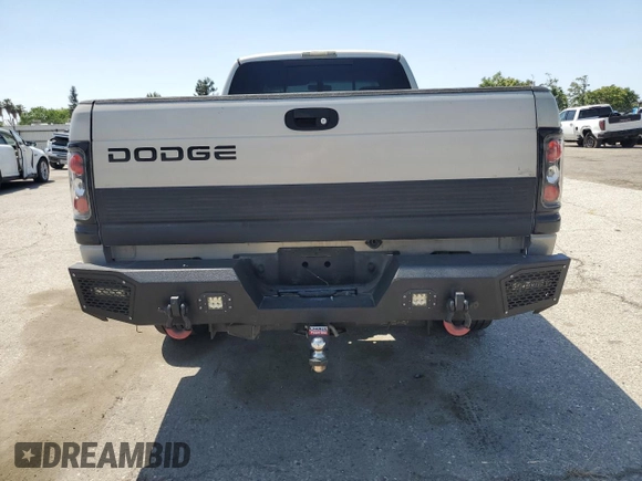 2001 Dodge 2500 with VIN 3B7KC23691G164405, listed as a Copart auction lot 55226025 with 144,428 mi miles and Salvage Title. Bid and sale history available at DreamBid. Image 6.